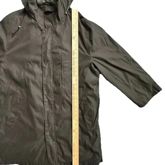 Lauren Ralph Lauren Brown Women’s Water Repellent 
Coat Jacket Size L - Picture 7 of 13